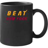 Beat New York Miami Basketball Fan V2 T Shirt