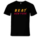 Beat New York Miami Basketball Fan V2 T Shirt