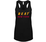 Beat New York Miami Basketball Fan V2 T Shirt