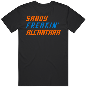 Sandy Alcantara Freakin Miami Baseball Fan T Shirt