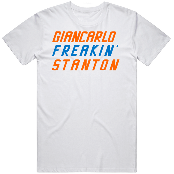 Giancarlo Stanton Freakin Miami Baseball Fan V2 T Shirt