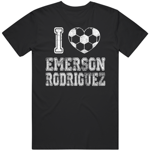 Emerson Rodriguez I Heart Miami Soccer Fan T Shirt