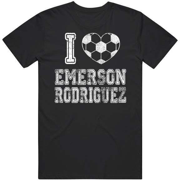 Emerson Rodriguez I Heart Miami Soccer Fan T Shirt