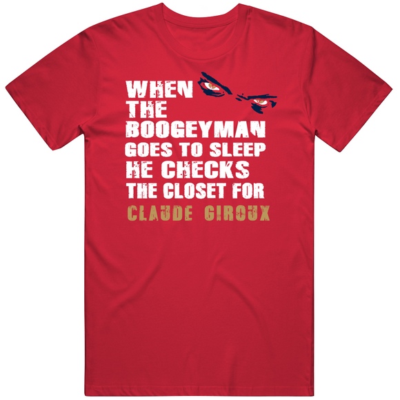 Claude Giroux Boogeyman Miami Hockey Fan T Shirt