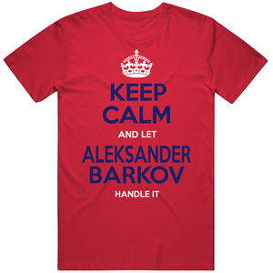 Aleksander Barkov Keep Calm Miami Hockey Fan T Shirt