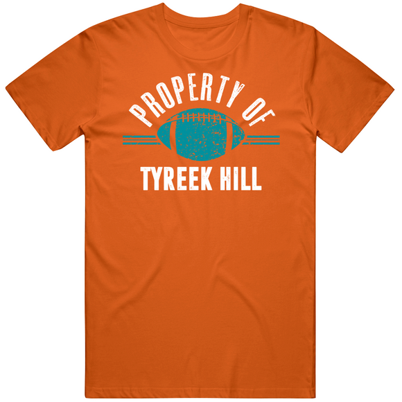 Tyreek Hill Property Of Miami Football Fan T Shirt