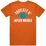 Jaylen Waddle Property Of Miami Football Fan T Shirt