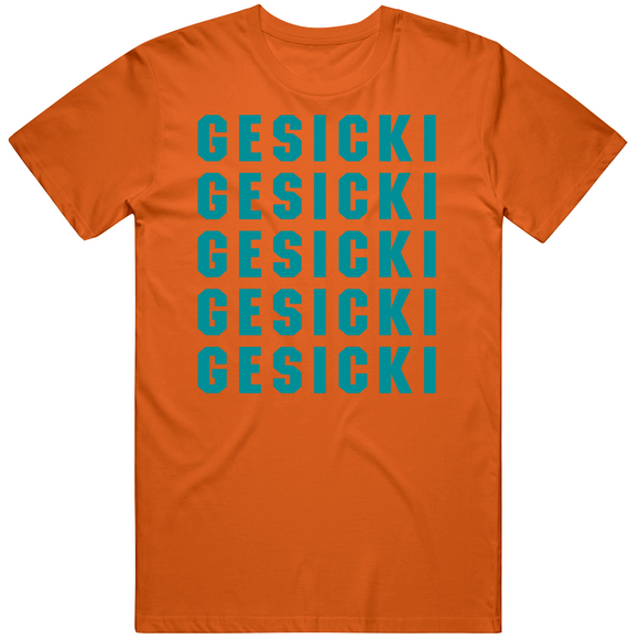 Mike Gesicki X5 Miami Football Fan T Shirt