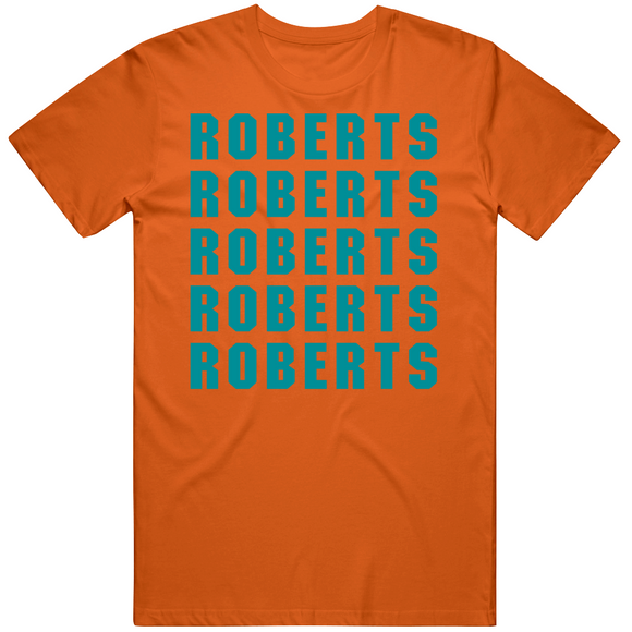 Elandon Roberts x5 Miami Football Fan T Shirt