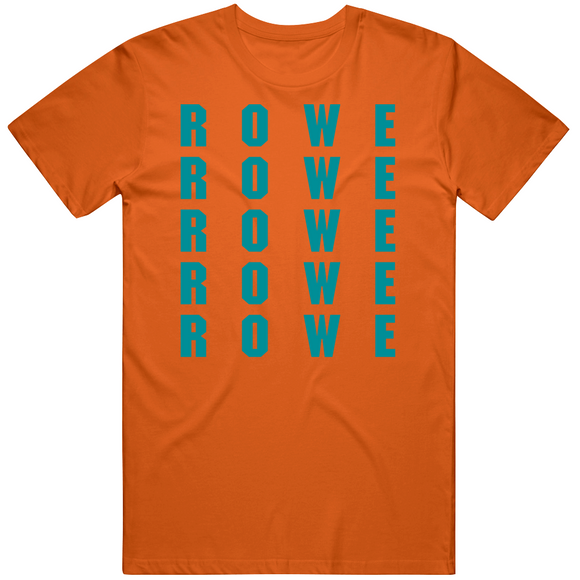 Eric Rowe X5 Miami Football Fan T Shirt