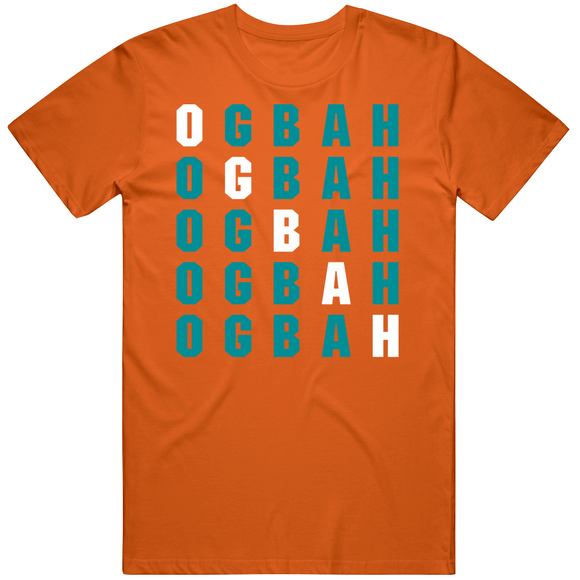 Emmanuel Ogbah X5 Miami Football Fan V3 T Shirt