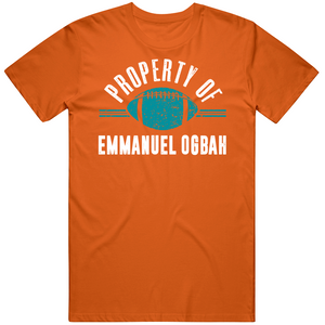 Emmanuel Ogbah Property Of Miami Football Fan T Shirt