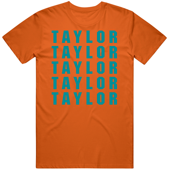 Jason Taylor X5 Miami Football Fan T Shirt