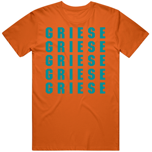 Bob Griese X5 Miami Football Fan T Shirt