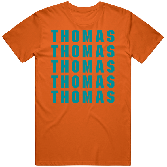 Zach Thomas X5 Miami Football Fan T Shirt