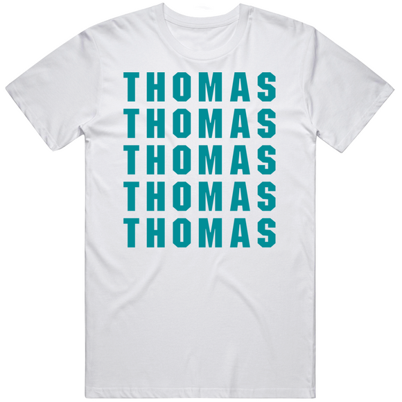 Zach Thomas X5 Miami Football Fan V2 T Shirt