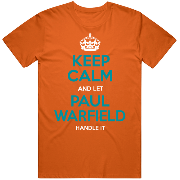 Paul Warfield Keep Calm Miami Football Fan T Shirt