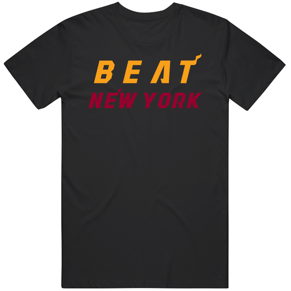 Beat New York Miami Basketball Fan V2 T Shirt