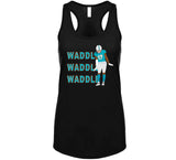 Jaylen Waddle Miami Waddle Waddle Waddle The Penguin Football Fan T Shirt