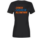 Sandy Alcantara Freakin Miami Baseball Fan T Shirt