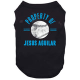 Jesus Aguilar Property Of Miami Baseball Fan T Shirt