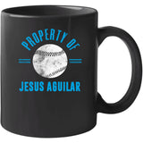 Jesus Aguilar Property Of Miami Baseball Fan T Shirt