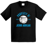 Jesus Aguilar Property Of Miami Baseball Fan T Shirt