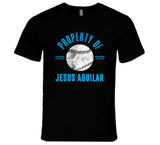 Jesus Aguilar Property Of Miami Baseball Fan T Shirt