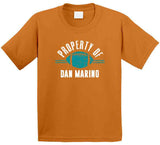 Dan Marino Property Of Miami Football Fan T Shirt