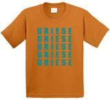 Bob Griese X5 Miami Football Fan T Shirt