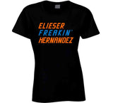 Elieser Hernandez Freakin Miami Baseball Fan T Shirt