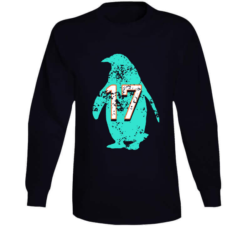 Jaylen Waddle Miami Football Penguin #17 | Essential T-Shirt