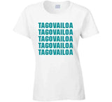 Tua Tagovailoa X5 Miami Football Fan V2 T Shirt