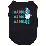 Jaylen Waddle Miami Waddle Waddle Waddle The Penguin Football Fan T Shirt