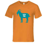 Bob Griese Goat 12 Miami Football Fan T Shirt