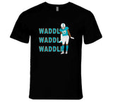 Jaylen Waddle Miami Waddle Waddle Waddle The Penguin Football Fan T Shirt