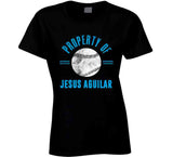 Jesus Aguilar Property Of Miami Baseball Fan T Shirt