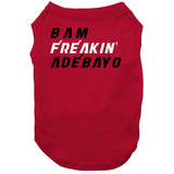 Bam Adebayo Freakin Miami Basketball Fan V2 T Shirt