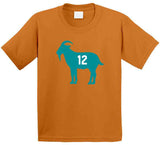 Bob Griese Goat 12 Miami Football Fan T Shirt