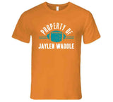 Jaylen Waddle Property Of Miami Football Fan T Shirt