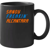 Sandy Alcantara Freakin Miami Baseball Fan T Shirt