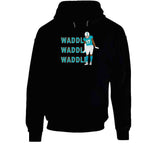 Jaylen Waddle Miami Waddle Waddle Waddle The Penguin Football Fan T Shirt