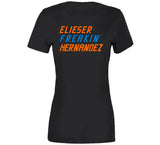 Elieser Hernandez Freakin Miami Baseball Fan T Shirt