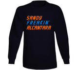 Sandy Alcantara Freakin Miami Baseball Fan T Shirt