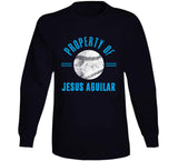 Jesus Aguilar Property Of Miami Baseball Fan T Shirt