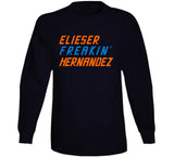 Elieser Hernandez Freakin Miami Baseball Fan T Shirt