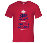 Radko Gudas Keep Calm Miami Hockey Fan T Shirt